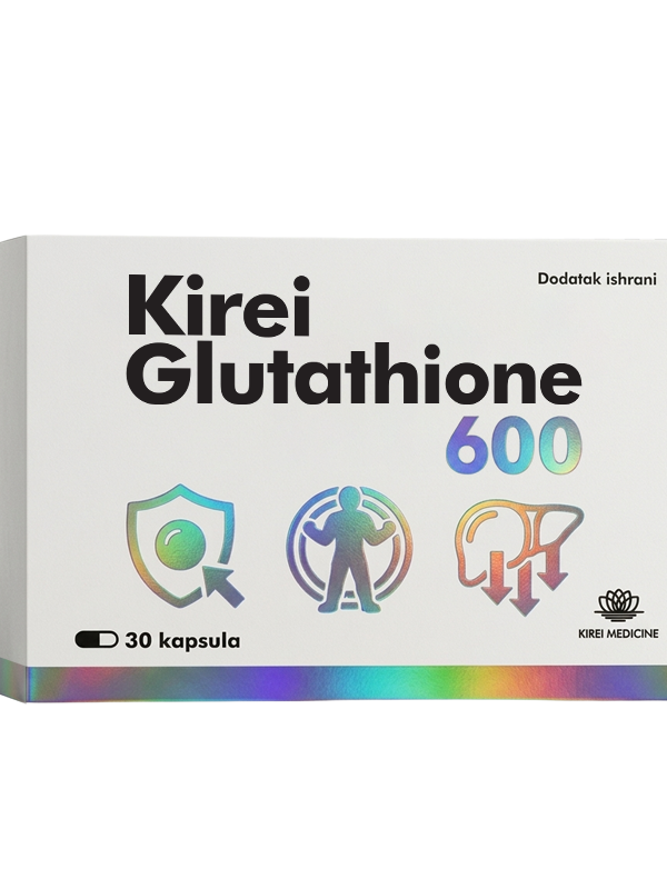 KIREI Glutathione 600 – glutation 600 mg, 30 kapsula